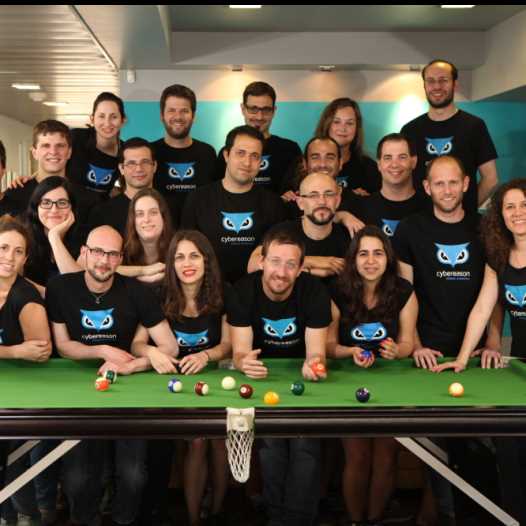 The Cybereason team in its Tel Aviv offices.