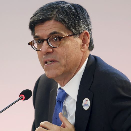 US Treasury Secretary Jack Lew