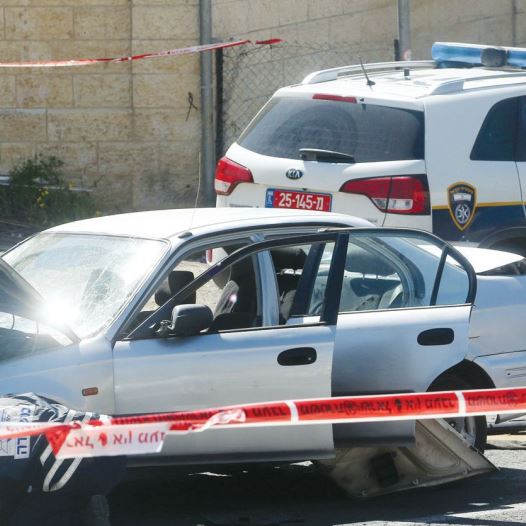 Illustrative photo of police at a crime scene