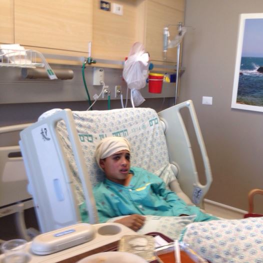 13-year-old east Jerusalem boy who carried out stabbing attack in Pisgat Ze'ev hospitalized at Hadassah University Medical Center in Jerusalem's Ein Kerem‏