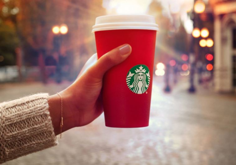 Starbucks red holiday cups
