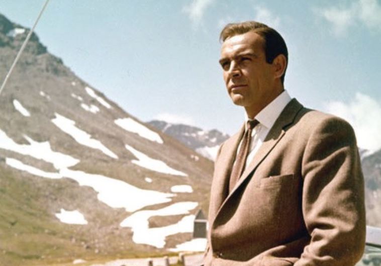 ''MY NAME is Bond, James Bond’: Sean Connery in ‘Goldfinger.’