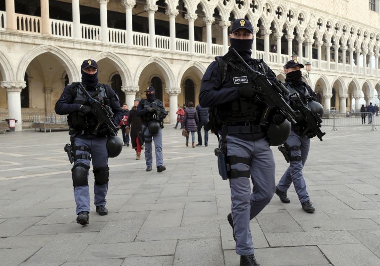 Italian police officers [File]