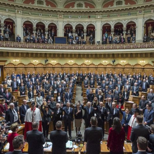 Swiss parliament in Bern