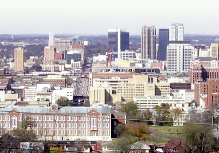 The city of Birmingham UK