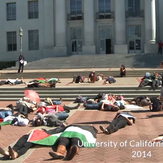 Anti-Israel protest at UC Berkeley