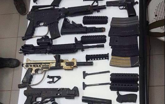 IDF confiscates weapons in West Bank