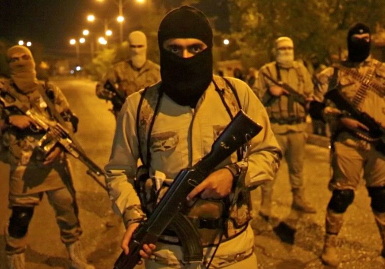 A still image taken from an Islamic State (ISIS) video