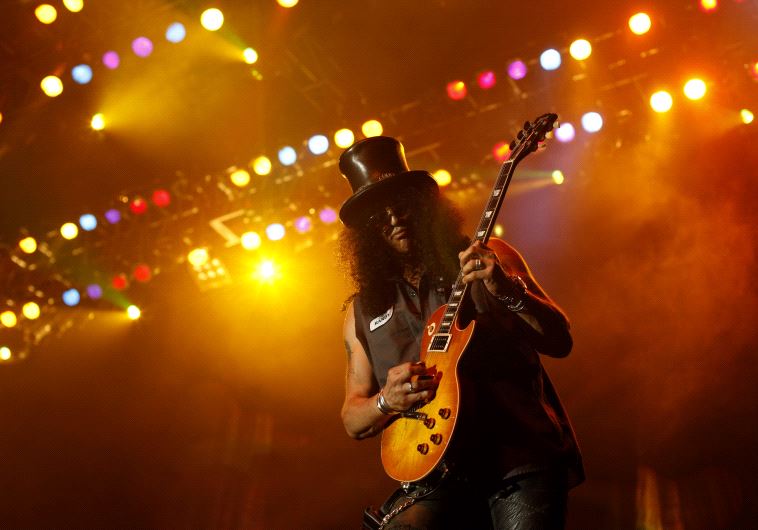Guns N' Roses guitarist Saul Hudson, better known by his stage name Slash