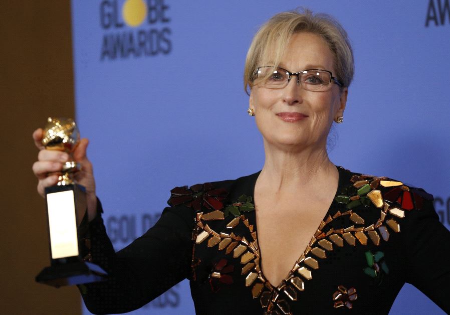 Meryl Streep at the 74th Annual Golden Globe Awards show in Beverly Hills, California, US, January 8, 2017