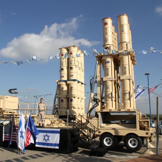 Israeli Air Force receives Arrow-3 ballistic interceptors in formal transfer ceremony.
