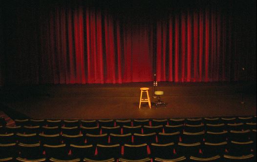 A theater stage