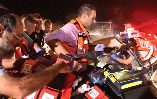 Muawia Kabha, the initial first responder to enter the dining room after the blast at the Park Hotel