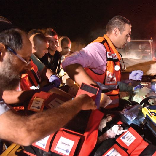 Muawia Kabha, the initial first responder to enter the dining room after the blast at the Park Hotel
