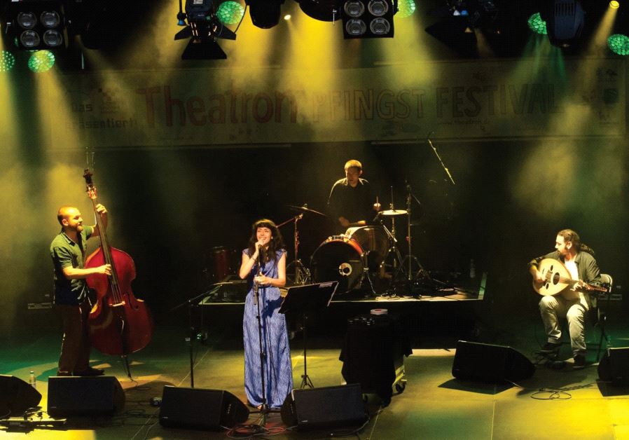 ISRAELI AND SYRIAN musicians perform at a recent concert in Munich.