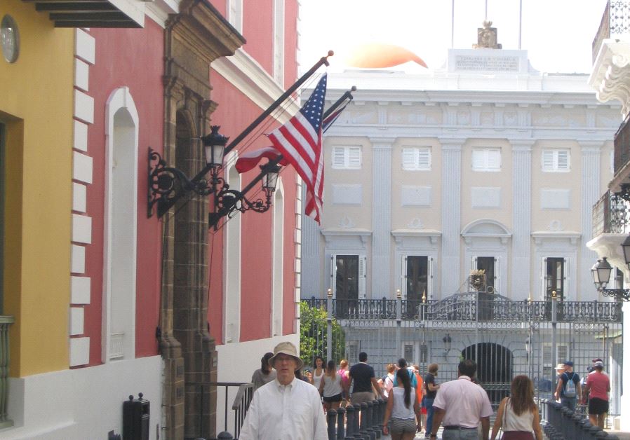 LA FORTALEZE, the official residence of the governor of Puerto Rico.