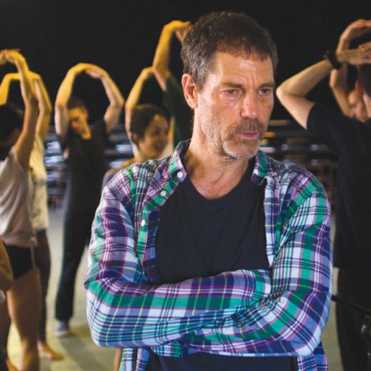ARTISTIC DIRECTOR and choreographer of the Batsheva Dance Company Ohad Naharin, seen during a recent rehearsal at their studio in Tel Aviv