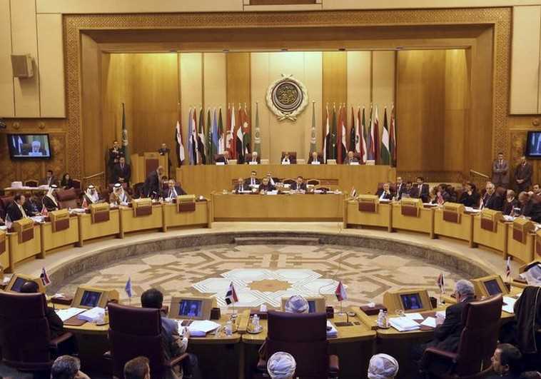 Arab leaders meet at an Arab League meeting