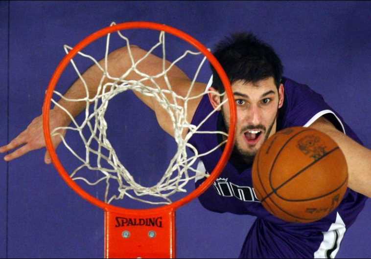 Israeli basketball star Omri Casspi of the Sacramento Kings