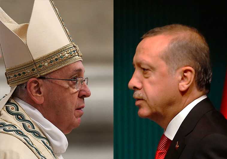 Pope Francis and Erdogan