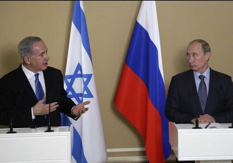 Prime Minister Benjamin Netanyahu and Russian President Vladimir Putin