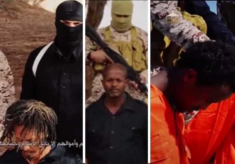 The three Eritrean asylum seekers said to have left Israel to a third country before ending up in Libya.