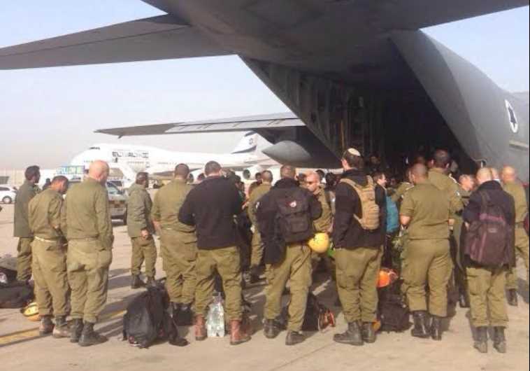 IDF rescue team heads to Nepal