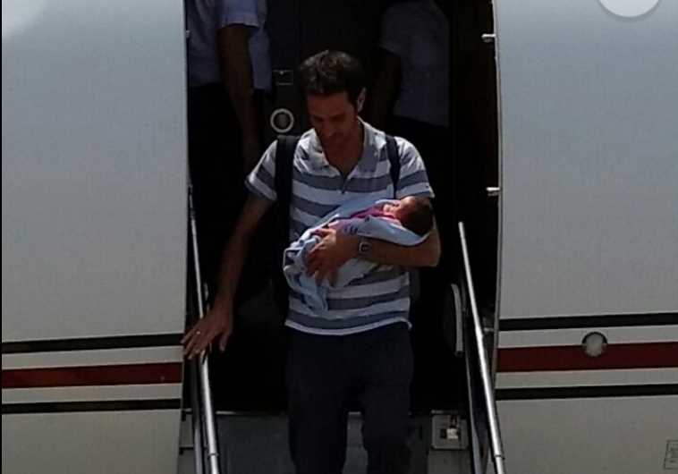 IAF plane with Israeli survivors of Nepal quake lands at military base‏.
