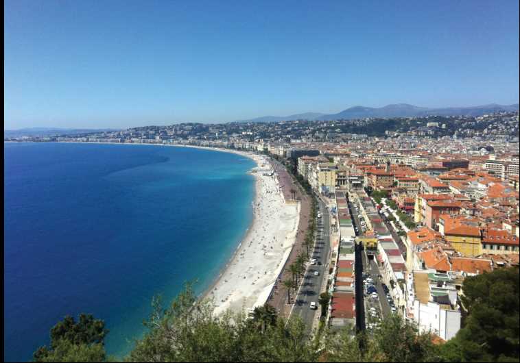 THE SOUTHERN coast of France, as seen from Nice