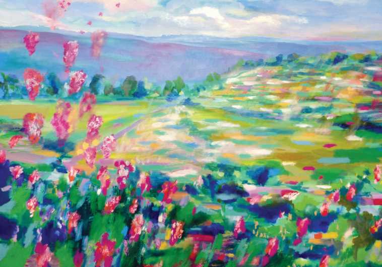 Painting by Yoram Raanan