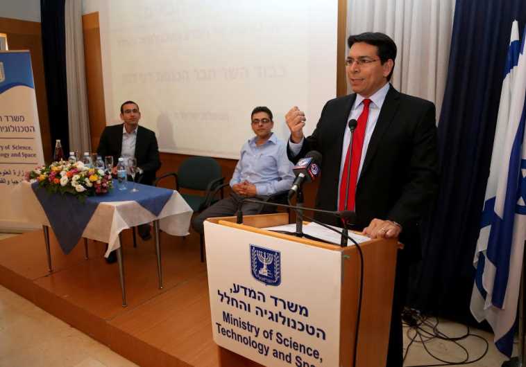 Science, Technology and Space Minister Danny Danon