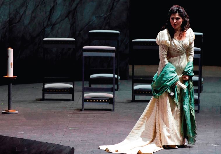 The Opera Festival in Masada. Svetlana Vassileva in Tosca.