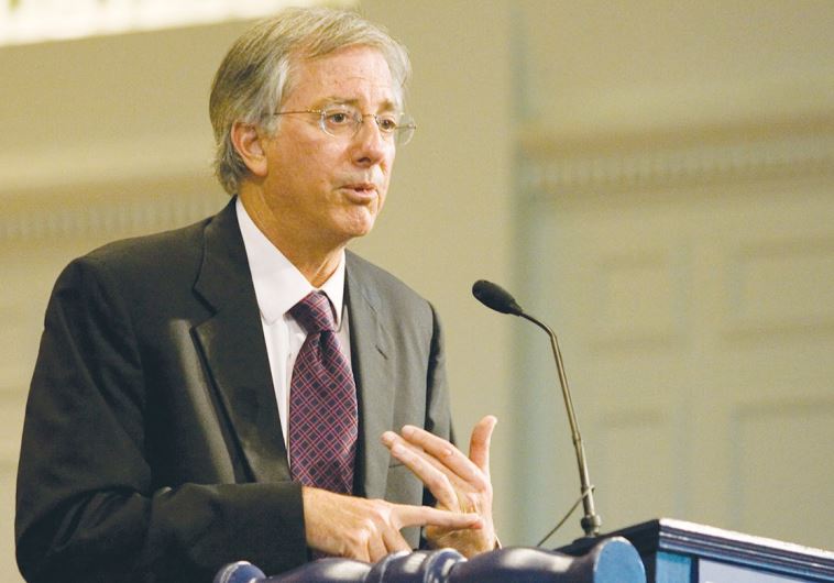 Former US peace negotiator Dennis Ross