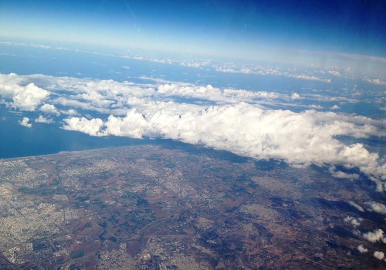 A birds-eye view of Israel