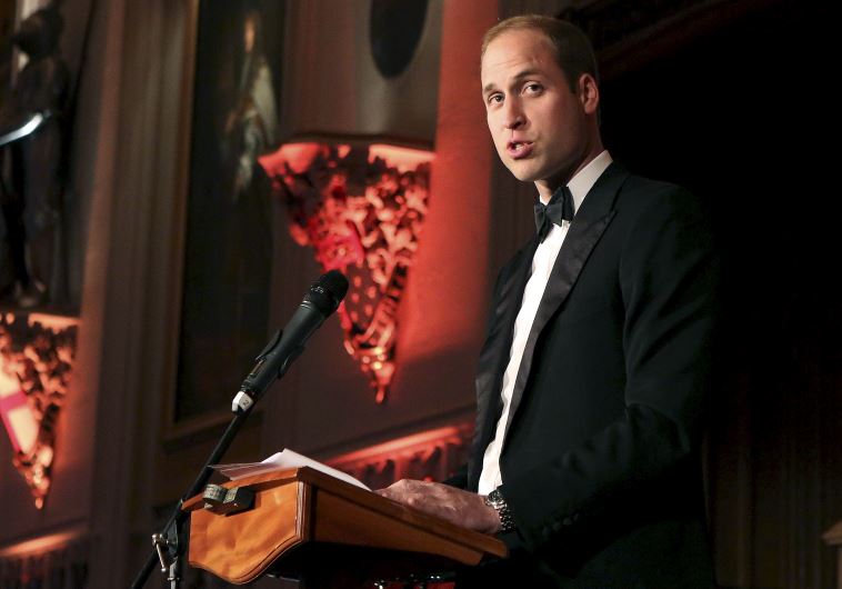 Britain's Prince William speaks at a reception at Windsor Castle, Britain May 21, 2015. 