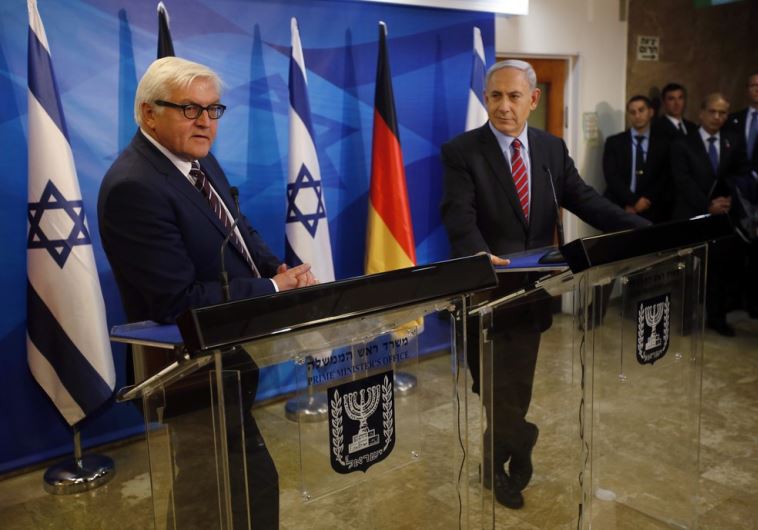 Benjamin Netanyahu and Frank-Walter Steinmeier in November 2014