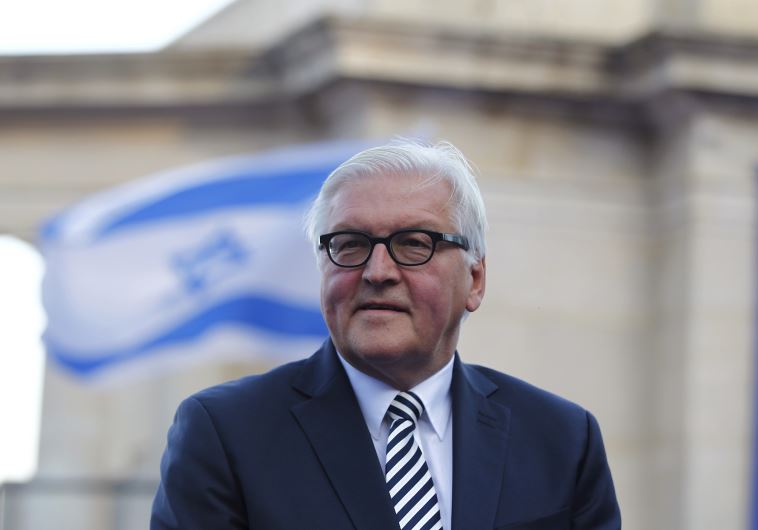 German Foreign Minister Frank-Walter Steinmeier attends the Hebrew University of Jerusalem's annual Convocation ceremony