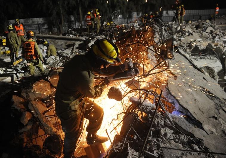 Home Front Command search and rescue drills [Illustrative]