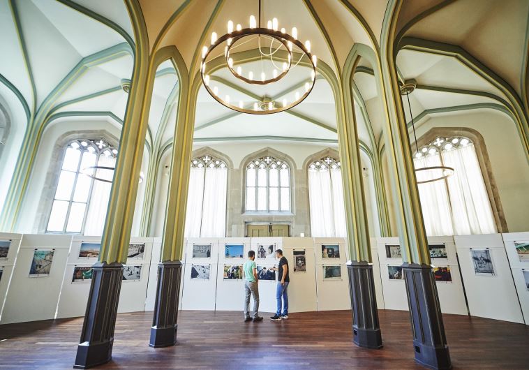 The Breaking the Silence exhibit at the Kulturhaus Helferei in Zurich, Switzerland