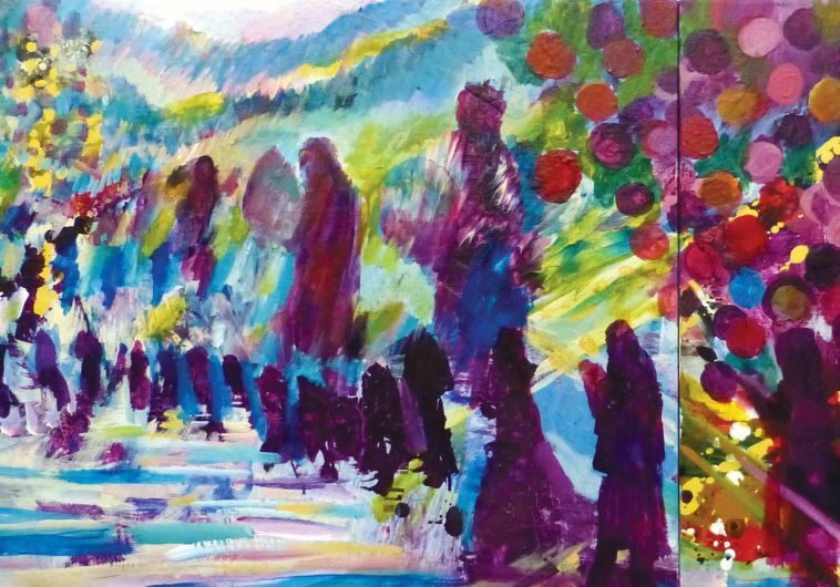 Painting by Yoram Raanan