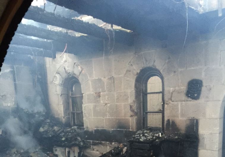 Church of the Multiplication following suspected arson