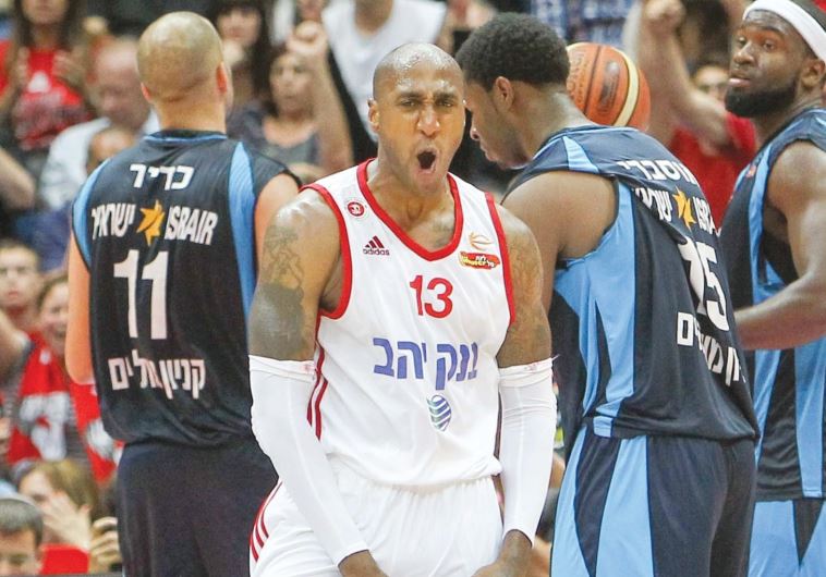 Bracey Wright, who scored 20 points to lead Hapoel Jerusalem to an 88-68 win over Hapoel Eilat and a first championship in club history
