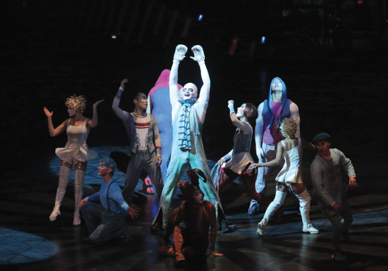 Cirque Du Soleil’s ‘Quidam’ at the Menora Mivtachim Arena in Tel Aviv