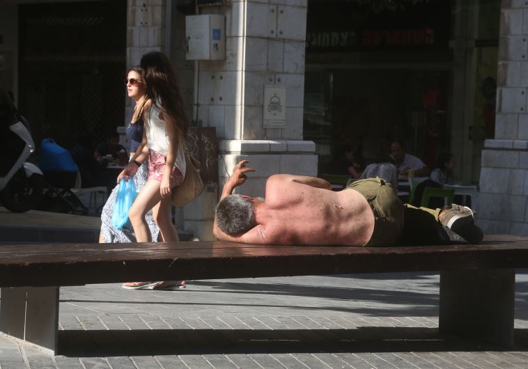 Beggar in Jerusalem