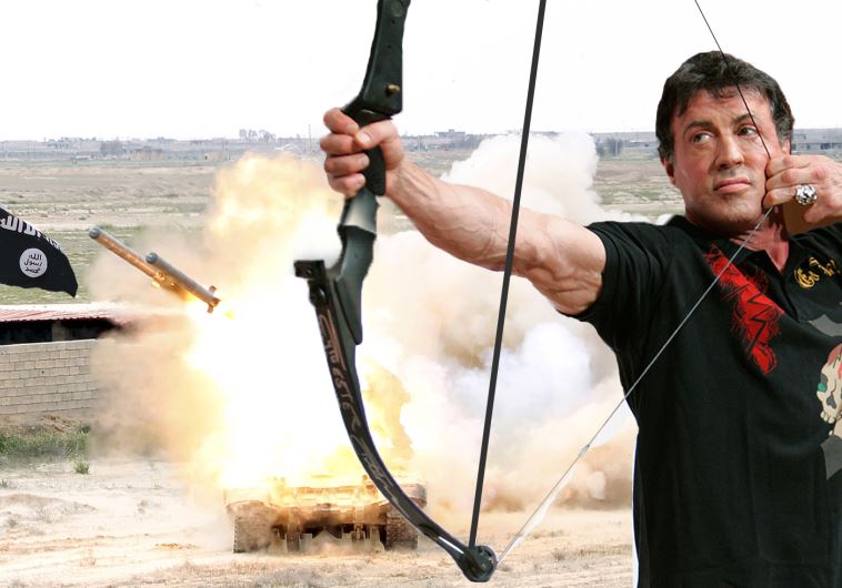 Rambo fighting ISIS.