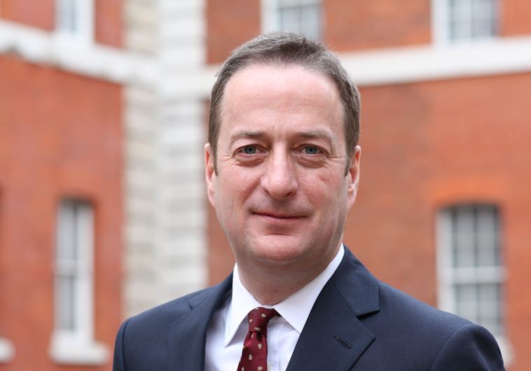 Britain’s new ambassador to Israel, David Quarrey