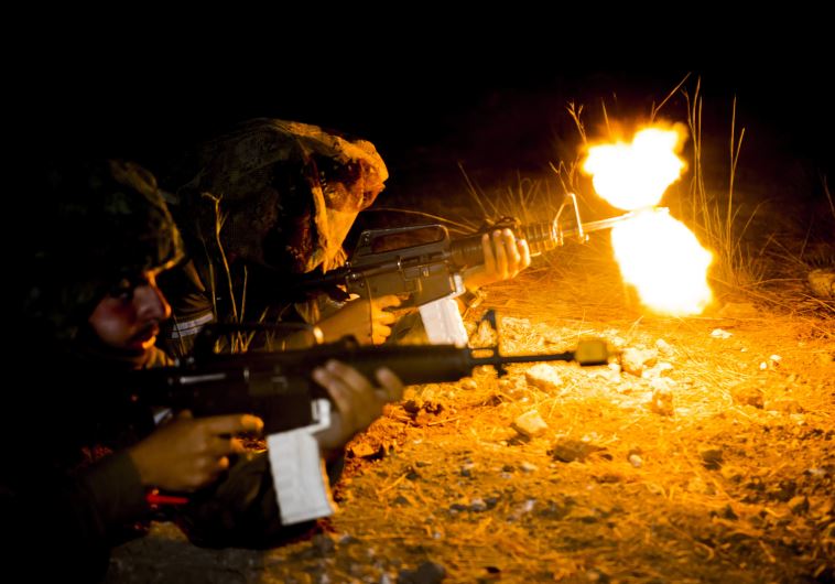 IDF combat troops take part in intense drills