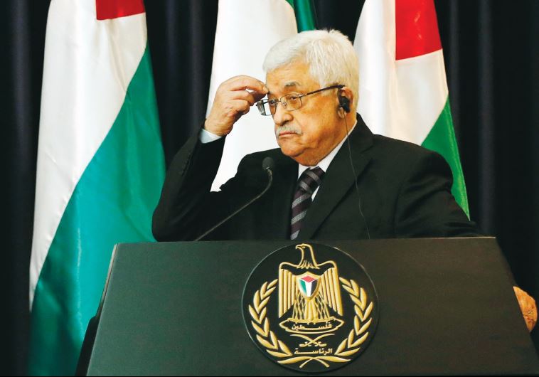 PA President Mahmoud Abbas.