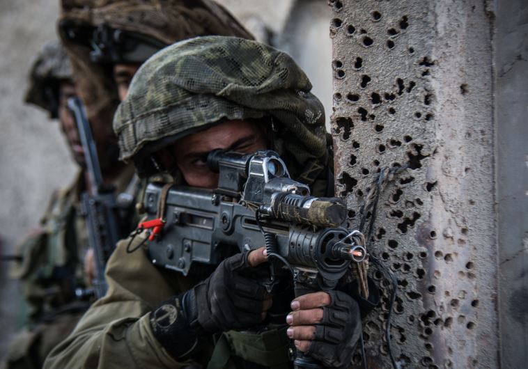 The Givati Brigade's Tzabar Battalion practices complex maneuvers in an urban warfare environment