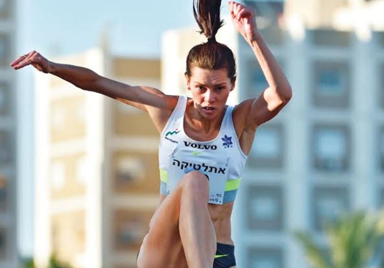 Israel’s triple-jumper Hanna Knyazyeva-Minenko